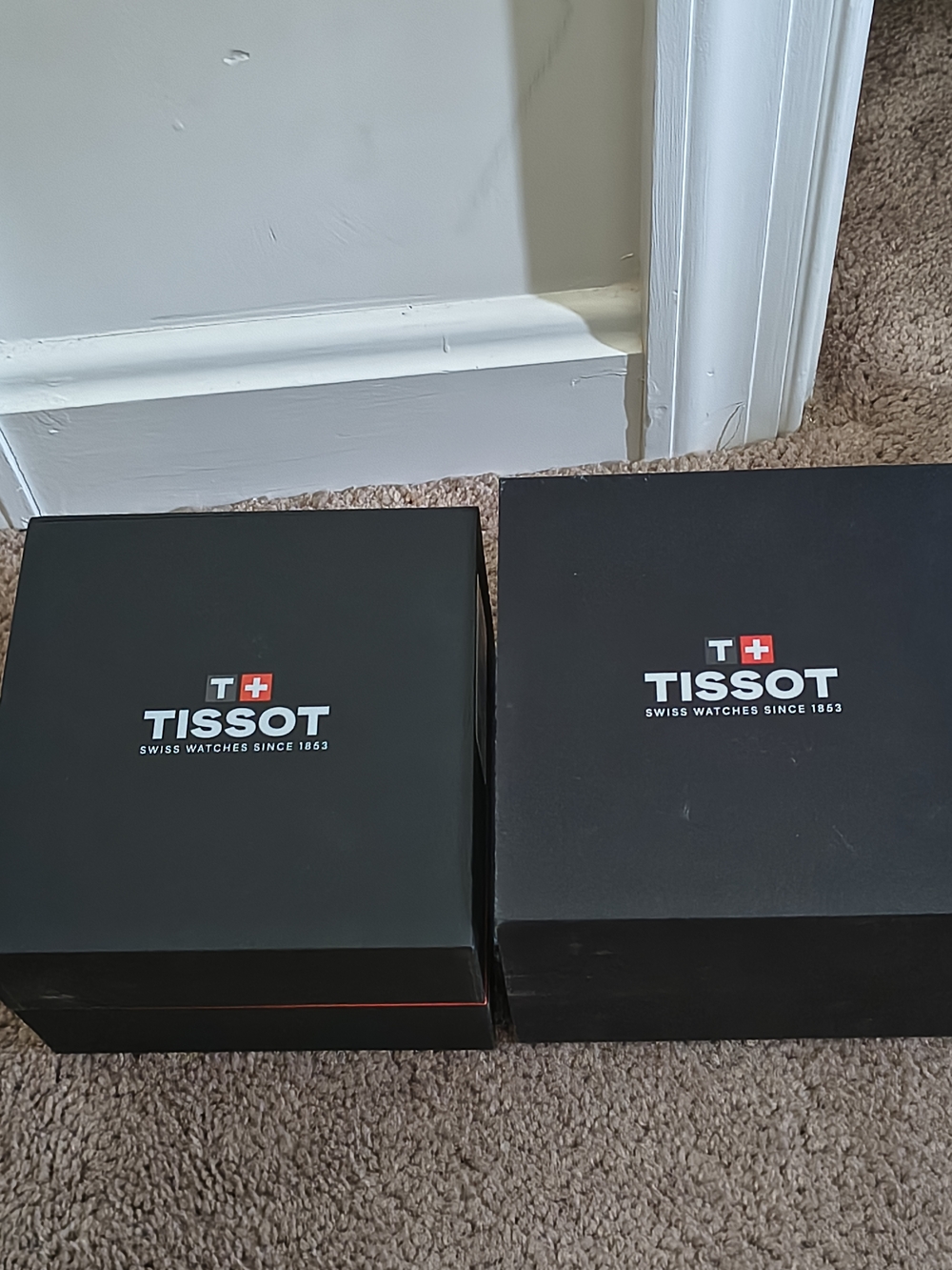 Tissot Black Watch Box And Sleeve